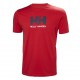 Helly Hansen - Logo T-Shirt 33979 - Col. Flag Red 110